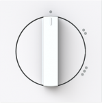 As cover for flush mounted three-step rotary switch. Without zero position. For insert 2710/1 U. 2CKA001710A4153 | 4011395315668