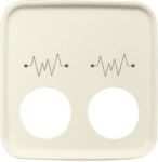 As cover for call unit as diagnostic/plug contact. As alternative to Ackermann covers 88912 D3 and 88912 D3N. 2CKA001724A2699 | 4011395003343