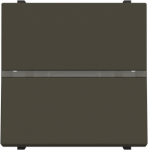 Color: Anthracite.   Rated voltage: 110 - 250 Vac.   Rated current: 16 A.   Screwless terminals.   With neutral (N) terminal (3 wires).   Included: indicator LED lamp N2192 BB (230 Vac).   Size: 2 modules. 2CLA220451N1801 | 8427238230566