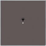 Cover plate Symbol "light" for Switch/push button Single push button Taupe - Sky Niessen 2CLA852626A6301 | 8427238236247