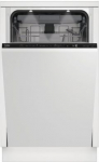 BEKO Dishwasher | BDIS38040Q | Built-in | Width 45 cm | Number of place settings 10 | Number of programs 8 | Energy efficiency class C | Display | White BDIS38040Q | 8690842469435