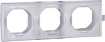 Gasket, Exxact, 3-gangs, IP44, transparent WDE002499 | 3606480210037