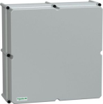 PLS box, polyester rear, opaque PC cover IP66 54x54x23cm NSYPLSC5454AG | 3606480777219