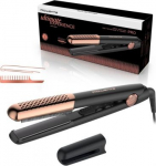 Rowenta Professional Hair Straightener | SF8230F0 | Ceramic heating system | Display LED indicators | Temperature (max) 200 &deg;C | Black/Copper SF8230 | 3121040083901