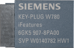 KEY-PLUG W780, Removable data storage medium for enabling of iFeatures for SCALANCE W in access point mode permits simple device replacement in event of fault and the recording of configuration data  or configuration and application data, For all SCA ...