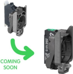 Complete body contact assembly, Harmony XB4, single contact, with fixing collar, metal, 1 NC, compac ZB4BZ1025 | 3389119037693