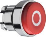 Projecting push button head 40mm, Harmony XB4, metal, red, 22mm, spring return, marked O ZB4BL432 | 3389110887839