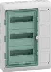 Enclosure for modular device with interface, Mureva Enclosure, 3x12 mod, 4 open., (W)448mm x(H)610mm 13440 | 3303430134404