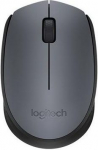 Computer mouse M170, Wireless, USB, AA, Grey 910-004642 | 5099206062887