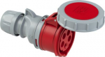 CEE connector 5x16A (3P+N+PE) 6h IP67 SHARK with cap red 2152-6TT | 9003399590269