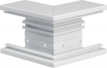 External corner of base profile for BRA 68x100mm lid 80mm of alu in pure white BRA6510039010 | 4012740840668