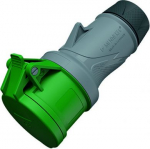Connector 5x16A 10h 500V IP54 PowerTOP Xtra R green/grey 14565 | 4015394293989