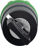 Selector switch head &Oslash;22 2-position stay put Ronis 455. range of product: Harmony XB5 - device short name: ZB5 - mounting diameter: 22 mm - operator position information: 2 positions 90&deg; - type of keylock: Ronis 455 - key withdrawal position: in any  ...
