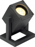 Outdoor luminaire CUBIX 1 GU10 QPAR51, IP44, 25W, inground fitting, anthracite 132835 | 4024163159814