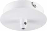 The round FITU ceiling plate is available in various colours with either one, three, or five outlets, and can be combined with any FITU E27 pendant luminaire. Delivered with corresponding strain relief. 132601 | 4024163156783