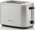Gorenje Toaster | T800DS | Number of slots 2 | Housing material Stainless steel T800DS | 3838782825866