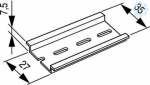 Top-hat rail    35x7,5mm 053030 | 4015080530305