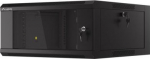 Lanberg | Rack cabinet 19" wall-mounted 4U 600 fast assembly (flat pack) | WFFA-5604-10B | Black WFFA-5604-10B | 5901969422016