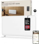 Smart Panel Heater Wifi, 1500W, 22 m&sup2;, IPX4, white PA1500WIFI4A | 7090019825407
