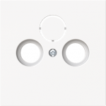 With 2 connectors Acc. to German Standard DIN 45330. Radio/TV/SAT. With M3 fixing screw. 2CKA001724A4437 | 4011395317037