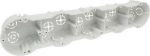 KP 64/5 - Box instrumental, configuration KA, colour grey, package - 2/16 pcs - for modern installation in combined frames, strong stiffness simplifies the installation of instruments KP 64/5_KA | 8595057657212