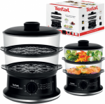 TEFAL | VC140135 Food Steamer | Black | 900 W | Number of baskets 2 VC140131 | 3045386358632