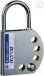 TeSys GV2 & GV3, padlocking device, up to 4 padlocks. range: TeSys - device short name: GV2V - accessory / separate part category: locking accessory. GV2V03 | 3389110513608