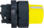 Head for selector switch, Harmony XB5, XB4, yellow &Oslash;22 mm 3 position stay put ZB5AD305 | 3389110905106