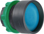 Head for non illuminated push button, Harmony XB5, XB4, blue recessed pushbutton 22mm spring return ZB5AA66 | 3389110291551