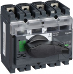 Visible break switch-disconnector Compact INV200, 200A, 4p. range: Compact - product name: INV200 - poles description: 4P - network type: AC, DC - network frequency: 50/60 Hz - handle colour: black - [Ie] rated operational current: AC-21A: 200 A AC 5 ...