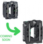 Complete body contact assembly, Harmony XB5, single contact, with fixing collar, plastic, 2NO, compa ZB5AZ1035 | 3389119037747