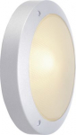 BULAN wall and ceiling light, round, silver-grey, E14, max. 60W, frosted glass 229072 | 4024163090933