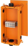junction box tested for intrinsic fire resistance, 16-50 qmm, 5-pole, sheet steel 60001071 | 4012591120490