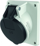 Panel mounted recept., 16A7p7h500V, IP44 1045 | 4015394006978