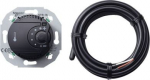 Floor thermostat 2-pole 5...30&deg;C 16A 250V black Renova WDE011625 | 3606480661945