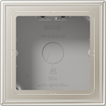 1-gang surface mounting box, stainless steel ES2581A-L | 4011377048676