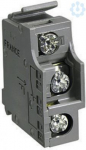 It is a single standard auxiliary contact that provides OF remote information of the circuit breaker status. The OF contact (open/closed) indicates the position of the circuit breaker main contacts. There is one auxiliary contact model for OF, SD or  ...