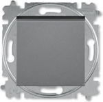 1-gang switch, stainless steel, 3559H-A06445 69W, Levit 2CHH590645A6069 | 8592624110637