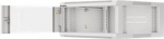 Lanberg | Rack cabinet 19" wall-mounted 4U 600 fast assembly (flat pack) | WFFA-5604-10S | Grey WFFA-5604-10S | 5901969422023