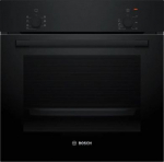 Bosch Oven | HBF010BA1 | 66 L | Electric | Manual | Knobs | Height 59.5 cm | Width 59.4 cm | Black HBF010BA1 | 4242005528912
