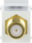 Keystone module with integrateed F-Type connector. Plug&Play installation. 2CKA000230A0493 | 4011395347294