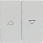 As cover for flush-mounted blind control switch/push switch. 2CKA001751A3088 | 4011395174357