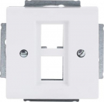 For 2 modular jack inserts. Suitable for Art. No. 0210 and 0211. 2CKA001753A0394 | 4011395227992