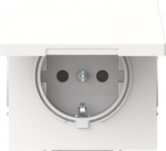 Without claws.   With screwless terminals. DP (2 P + E).   With hinged lid.   Shuttered.   Protection class IP44 by adding 20 WD-4X 2CKA002018A1580 | 4011395320853