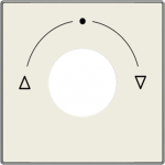 Color: Soft White   Cover plate for key switch code: 8153.1 2CLA855310A1101 | 8427238139807