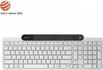 Lenovo 800 Self-Charging Bluetooth Keyboard-US English | Keyboard | Bluetooth | US English | White GY41R69583 | 195892122852