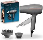 Cecotec Hair dryer | IoniCare Power&Go Heaven | 2000 W | Number of temperature settings 2 | Ionic function | Diffuser nozzle | Grey A01_EU01_107921 | 8435782188196