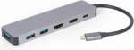 I/O ADAPTER USB-C TO HDMI/USB3/3IN1 A-CM-COMBO3-03 GEMBIRD A-CM-COMBO3-03 | 8716309127080
