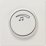 DELTA style, titanium white Volume controller mono, 3W, 27 ohm cover plate 68 x 68 mm DELTA switches and socket outlets &ndash; design and quality to perfection from Siemens. Due to its eternally stylish shapes and a multitude of colors, our comprehensive  ...