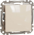 Switch, 1P, 16AX, beige, Sedna Design SDD112166 | 3606481478931